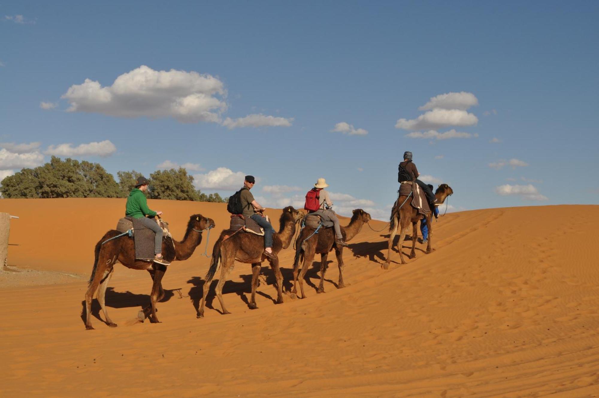 Riad Aicha & Camel Trekking Merzouga Esterno foto
